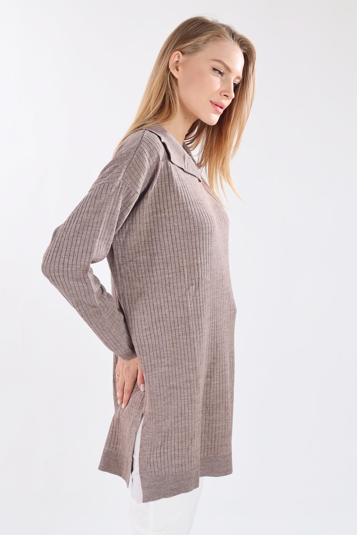 Vizon Polo Yaka Tunik 5410