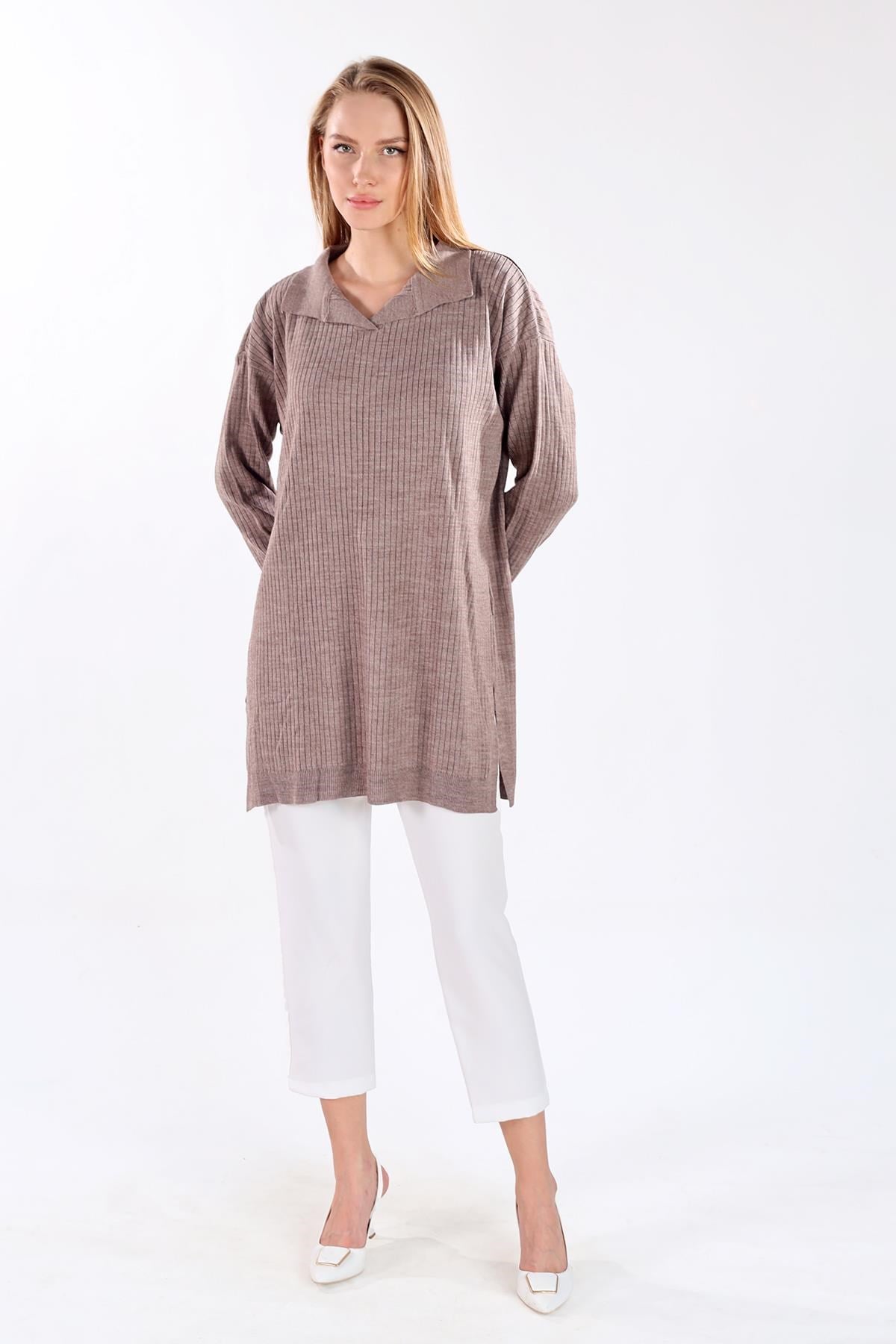 Vizon Polo Yaka Tunik 5410