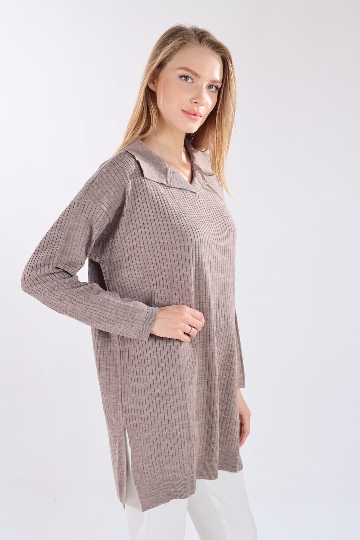 Vizon Polo Yaka Tunik 5410