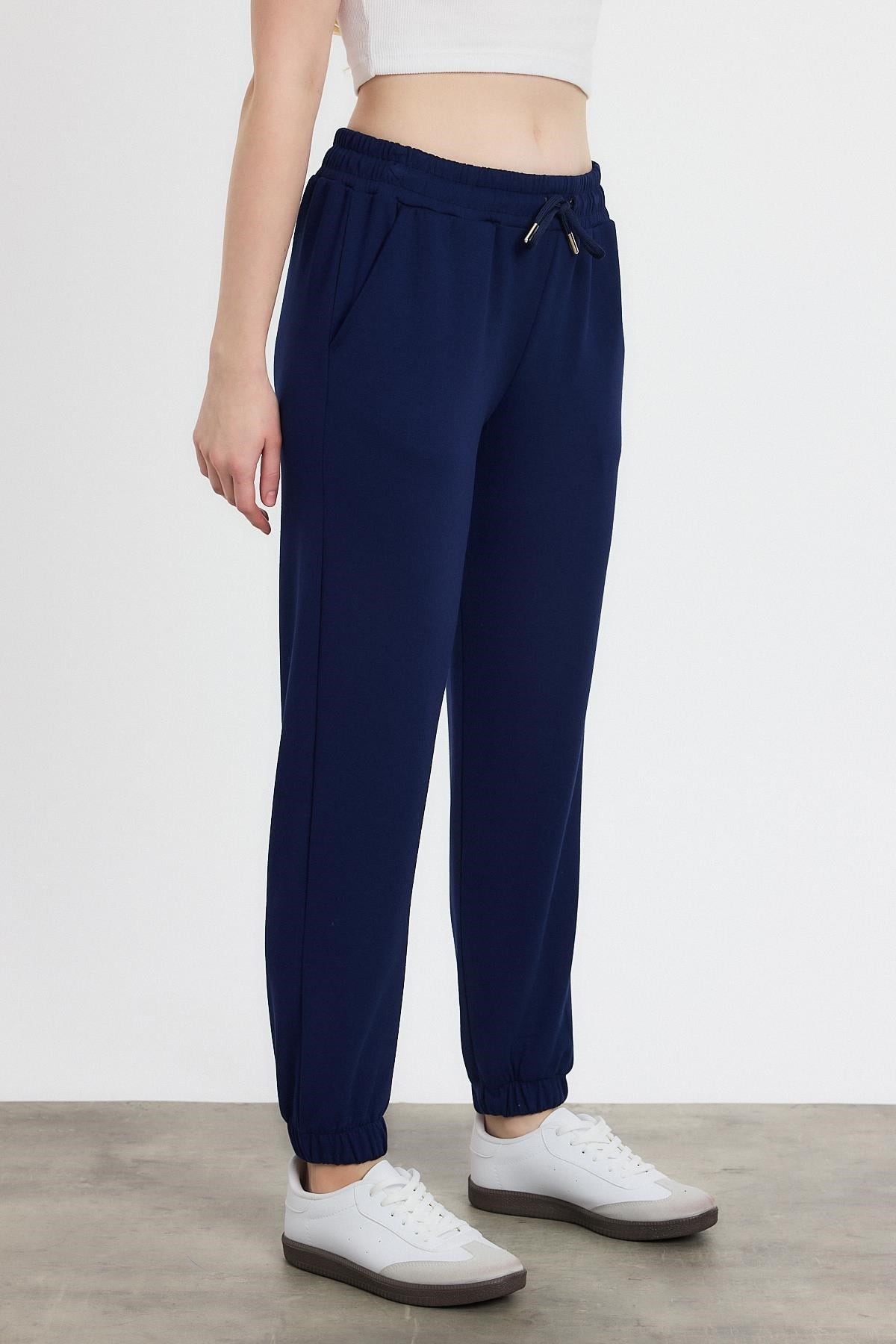 Yumuşak Dokulu Esnek Premium Kumaş Rahat Kalıp Eşofman Altı Laci - 8242
