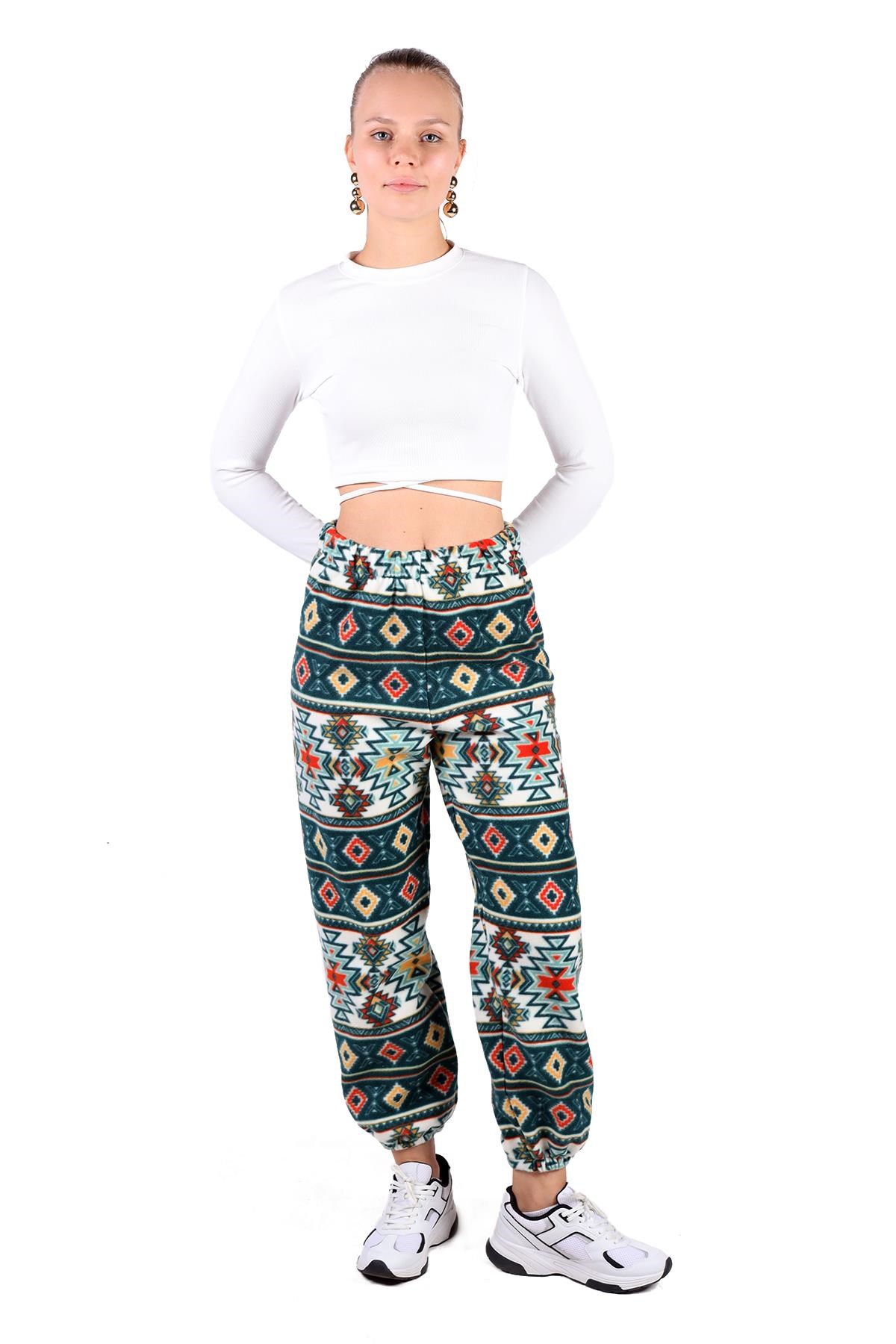 Zümrüt Desenli Pijama 3026A