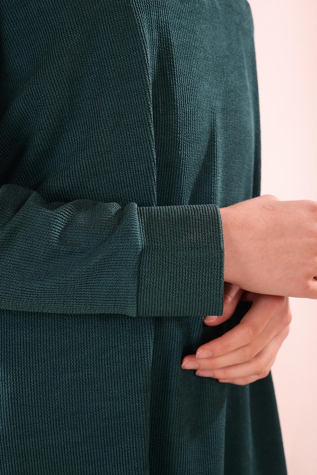 Zümrüt Fermuarlı Tunik Pantolon Takım 5471