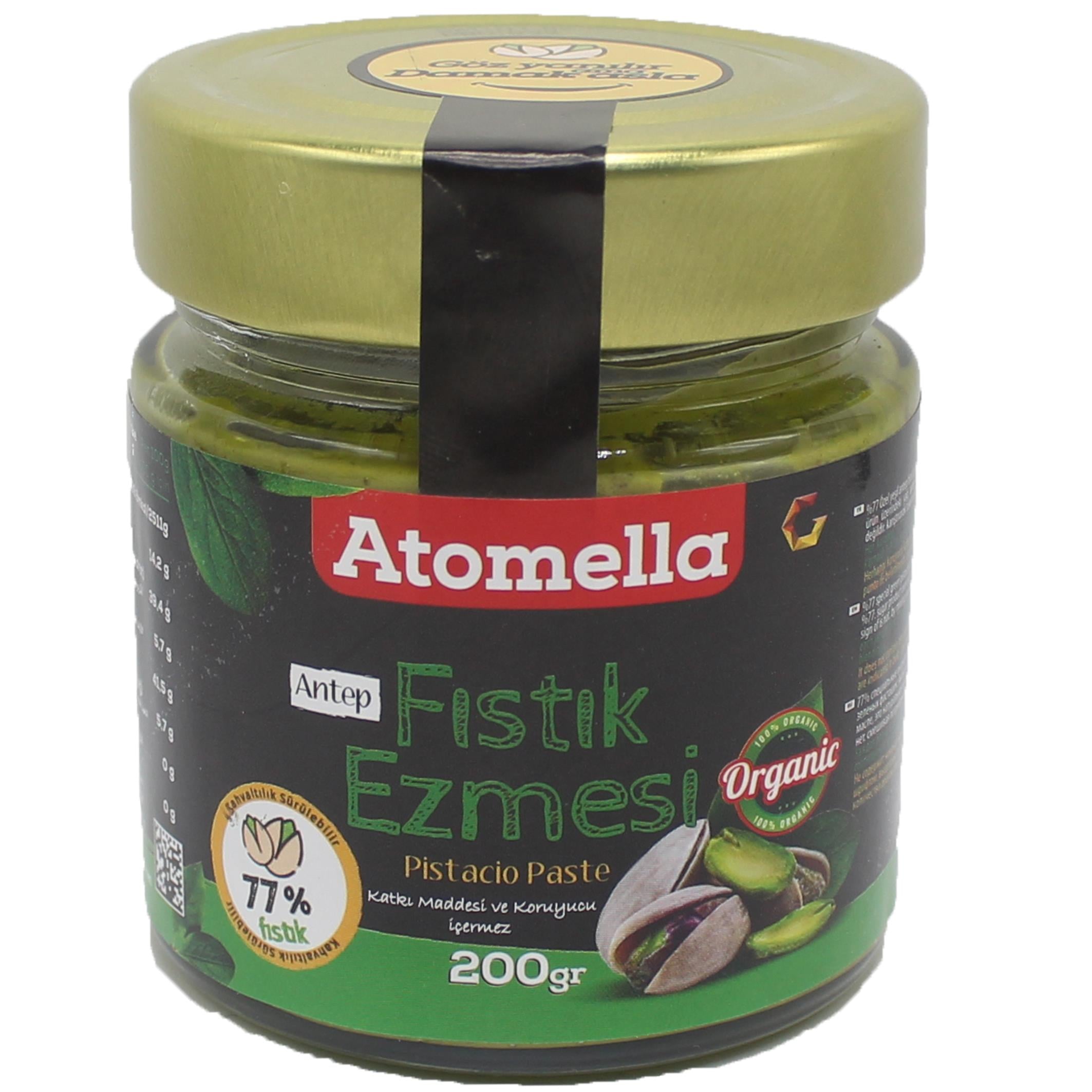 Antep Fıstık Ezmesi 200 Gr Atomella