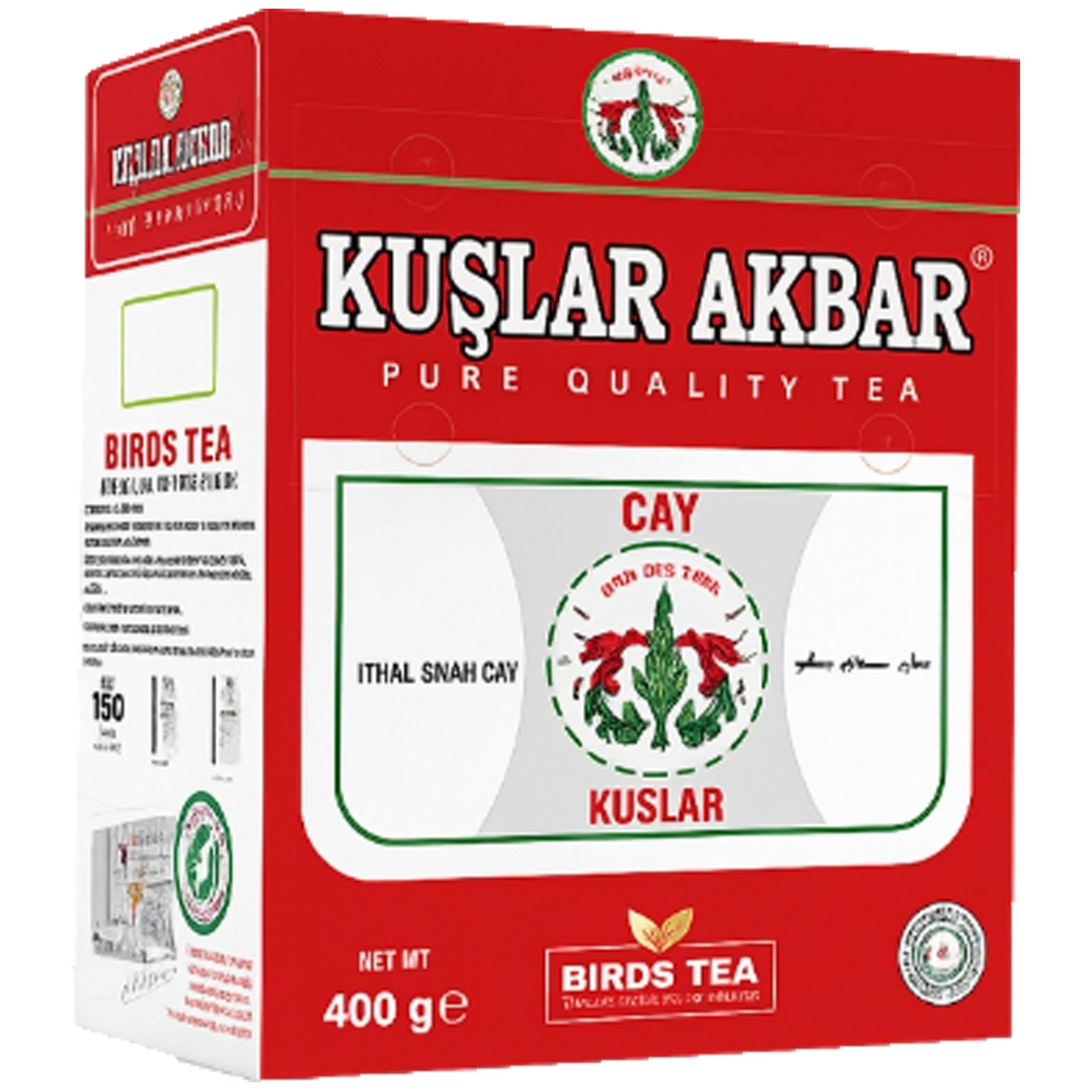 Kuşlar Akbar Çay 400 Gr