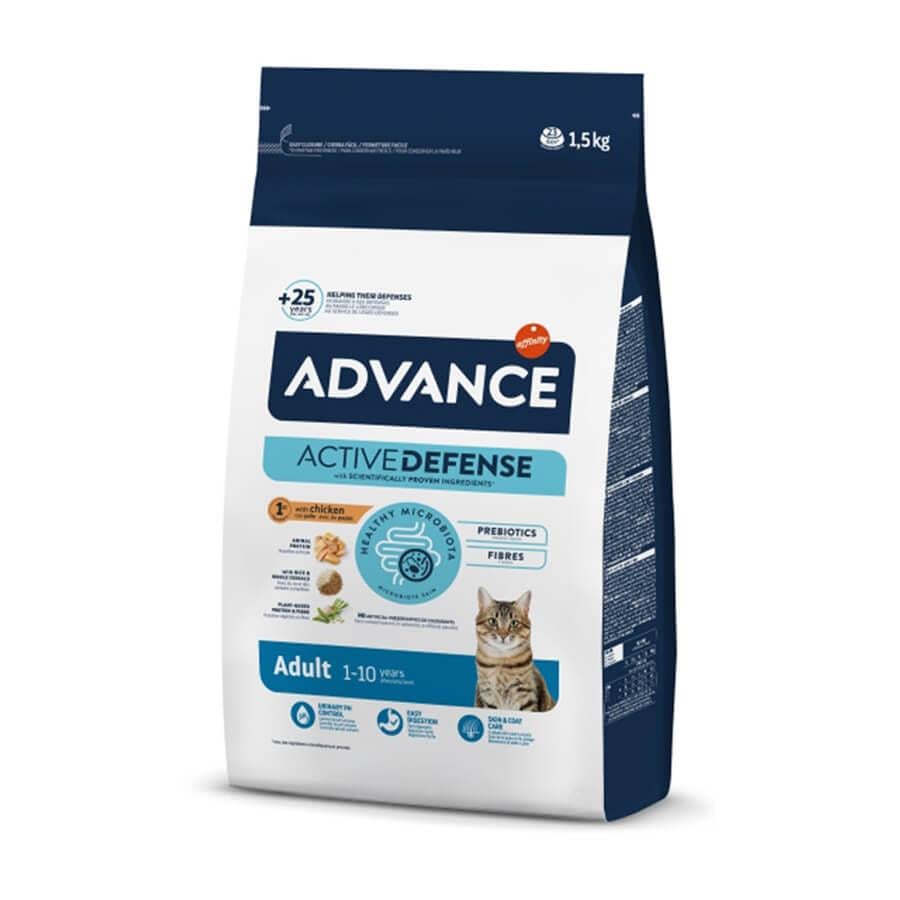 Advance Cat Adult Tavuklu Pirinçli Yetişkin Kedi Maması 1,5 Kg, Yetişkin Kedi Maması, Advance