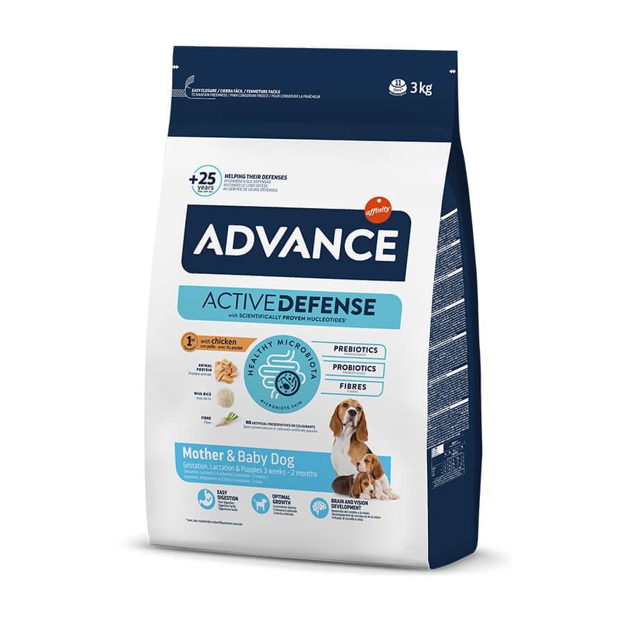 Advance Sütten Kesilen Yavru ve Süt Veren Anne Köpek Maması 3 Kg, Yavru Köpek Maması, Advance