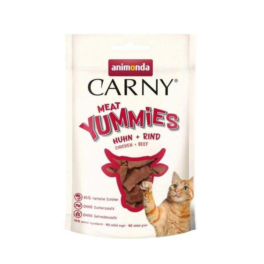 Animonda Carny Meat Tavuk ve Sığır Etli Kedi Ödül Maması 50g, Kedi Ödül Maması, Animonda