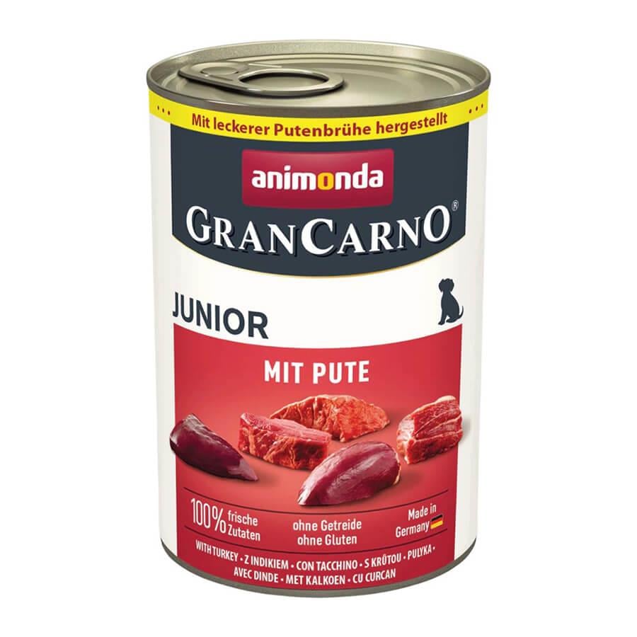 Animonda Gran Carno Junıor Hindili Yavru Köpek Konservesi 400 Gr, Yaş Yavru Köpek Maması, Animonda