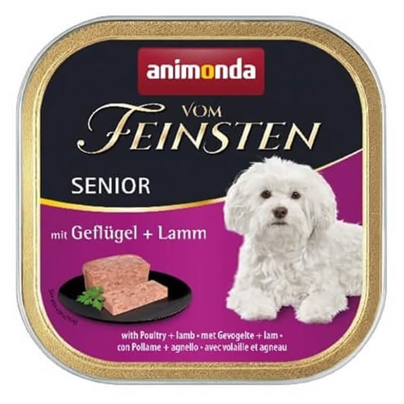 Animonda Kümes Hayvanlı Kuzulu Yaşlı Köpek Konservesi 150 Gr, Yaş Yaşlı Köpek Maması, Animonda