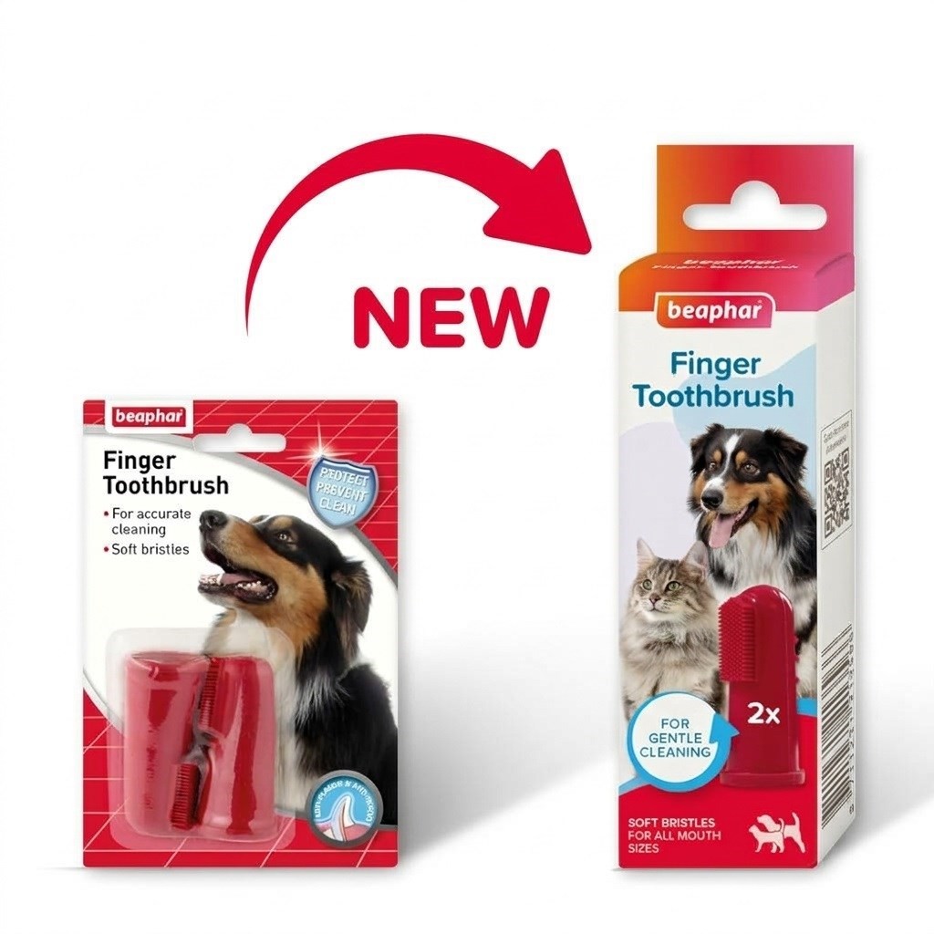 Beaphar Parmak Diş Fırçası, Köpek Ağız ve Diş Sağlığı Ürünleri, Beaphar