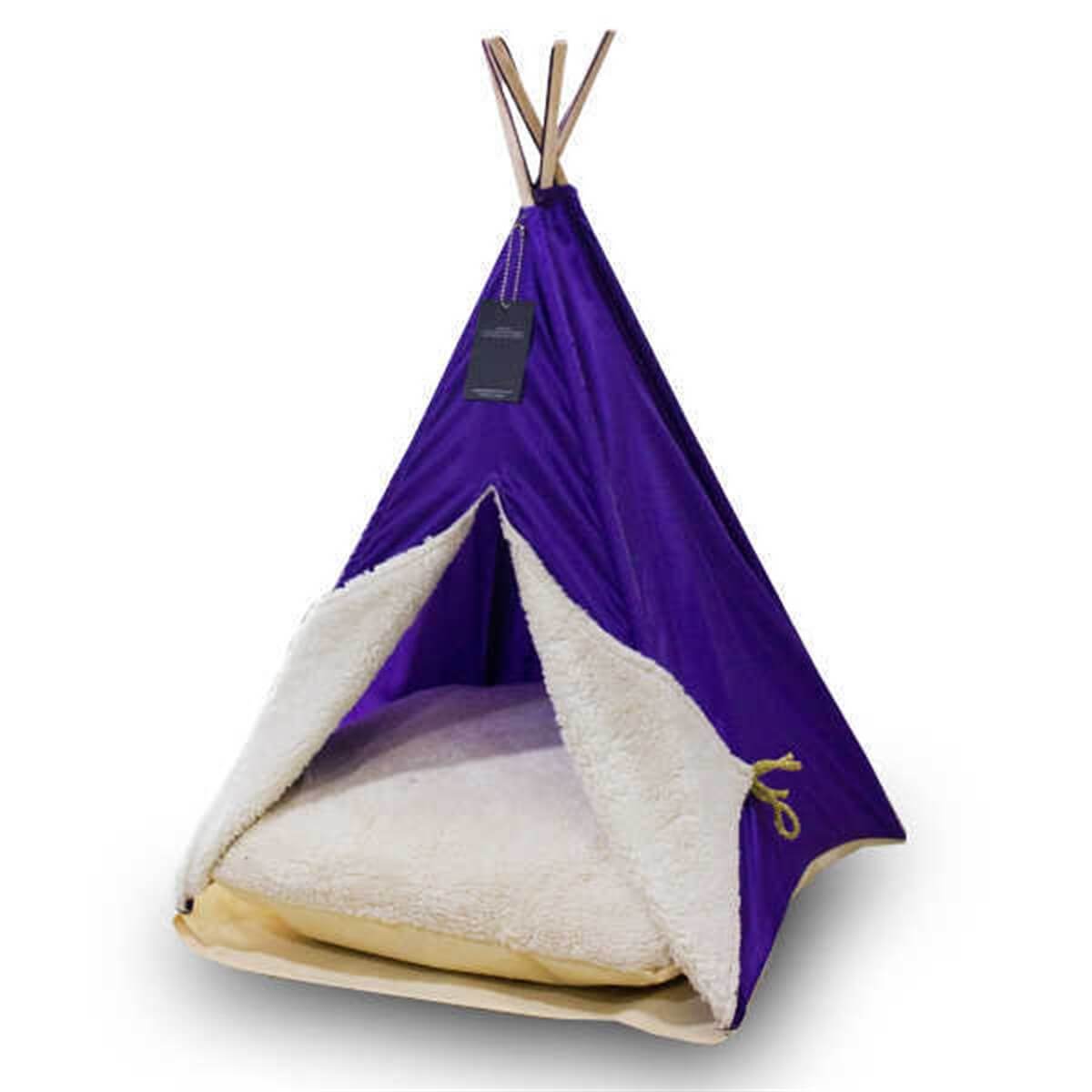 Bedspet Kedi Çadırı Küçük Mor