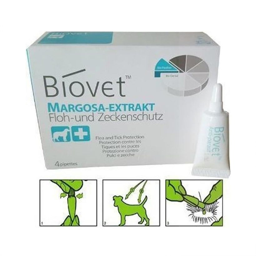 Bioline Bitkisel Büyük Irk Köpek Damlası  4 Lü