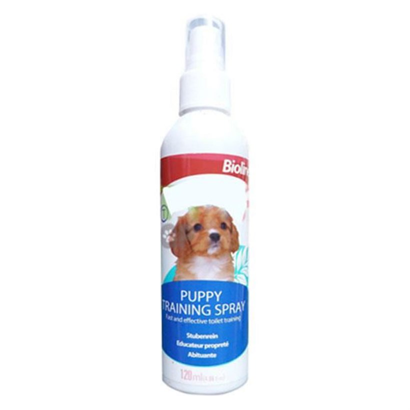 Bioline Köpek İçin Tuvalet Eğitim Spreyi 120 Ml, Köpek Tuvalet Eğitim Spreyi, Biovet