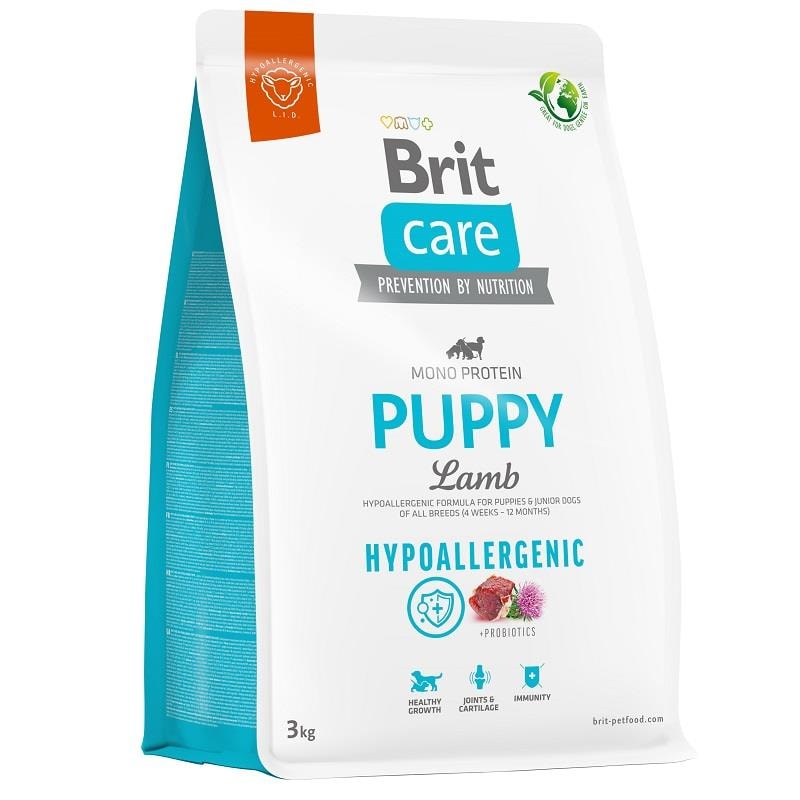 Brit Care Hypo-Allergenic  Kuzulu Yavru Kuru Köpek Maması 3 Kg, Yavru Köpek Maması, Brit Care