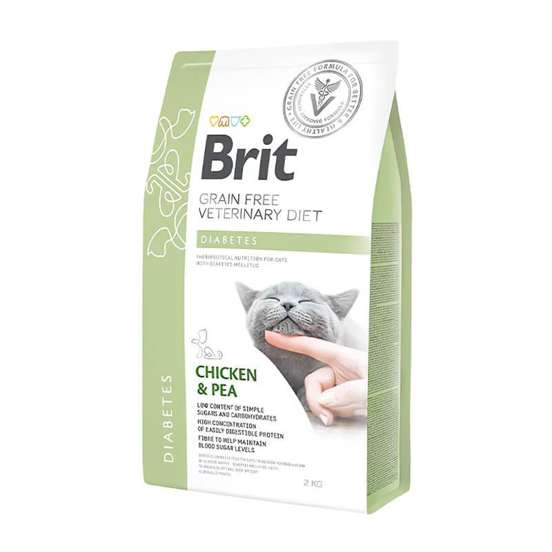 Brit Veterinary Diets Diabetes Tahılsız Kedi Maması 2 Kg, KATEGORİSİZ, Brit Care