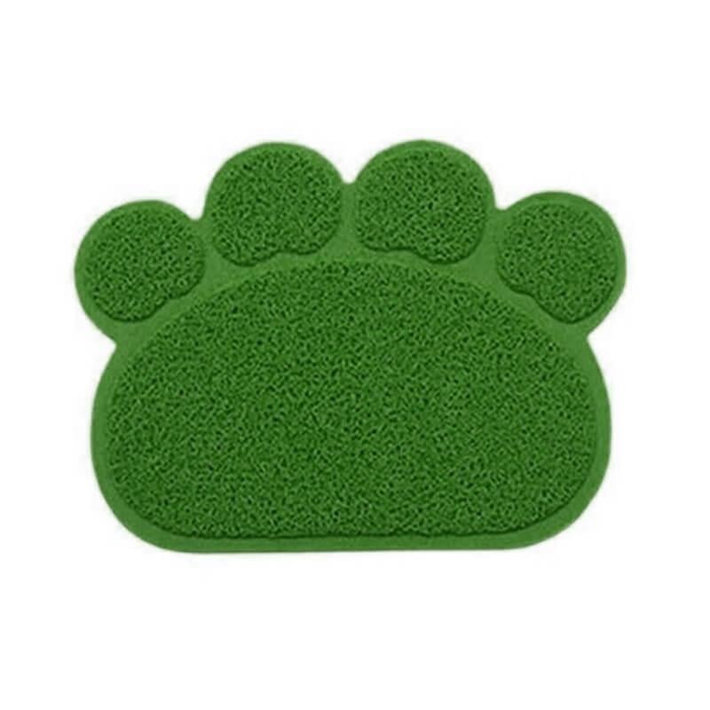 CleanStep Patili Tuvalet Önü Paspası 60x45 Cm YEŞİL, Kedi Paspası, CleanStep