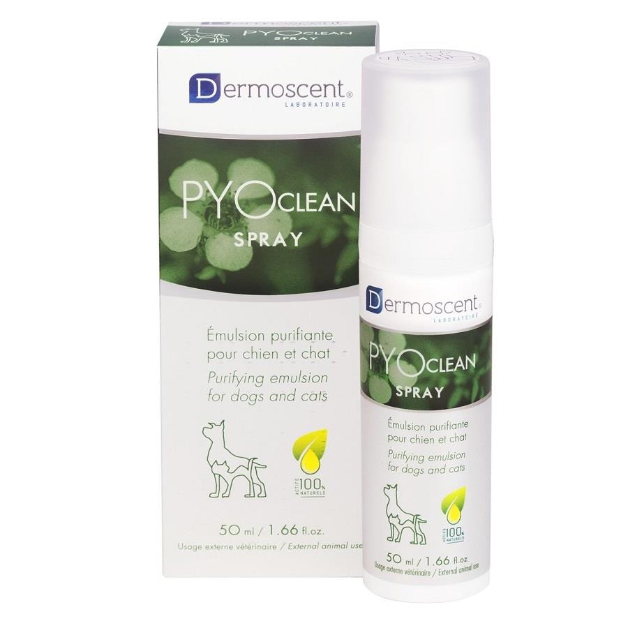 Dermoscent Pyo Clean Kedi ve Köpek Deri Bakımı Spreyi, Deri ve Tüy Bakımı Ürünleri, DERMOSCENT