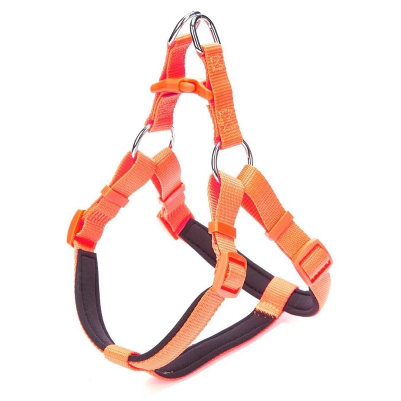 Doggie Comfort Ronin Yumuşak Dokuma Göğüs Tasması m 2x45-55cm Turuncu, Köpek Göğüs Tasması, Doggie
