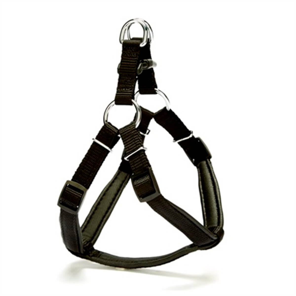 Doggie Comfort Ronin Yumuşak Dokuma Göğüs Tasması M Siyah