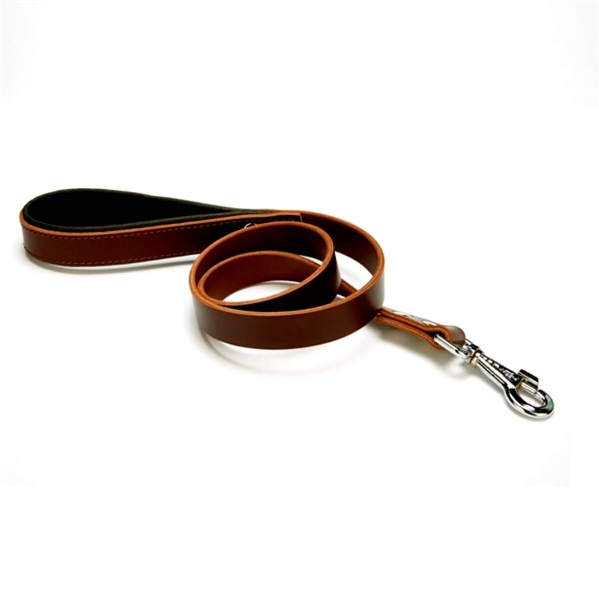 Doggie Deri Sevk Tasması 120 Cm Kahve