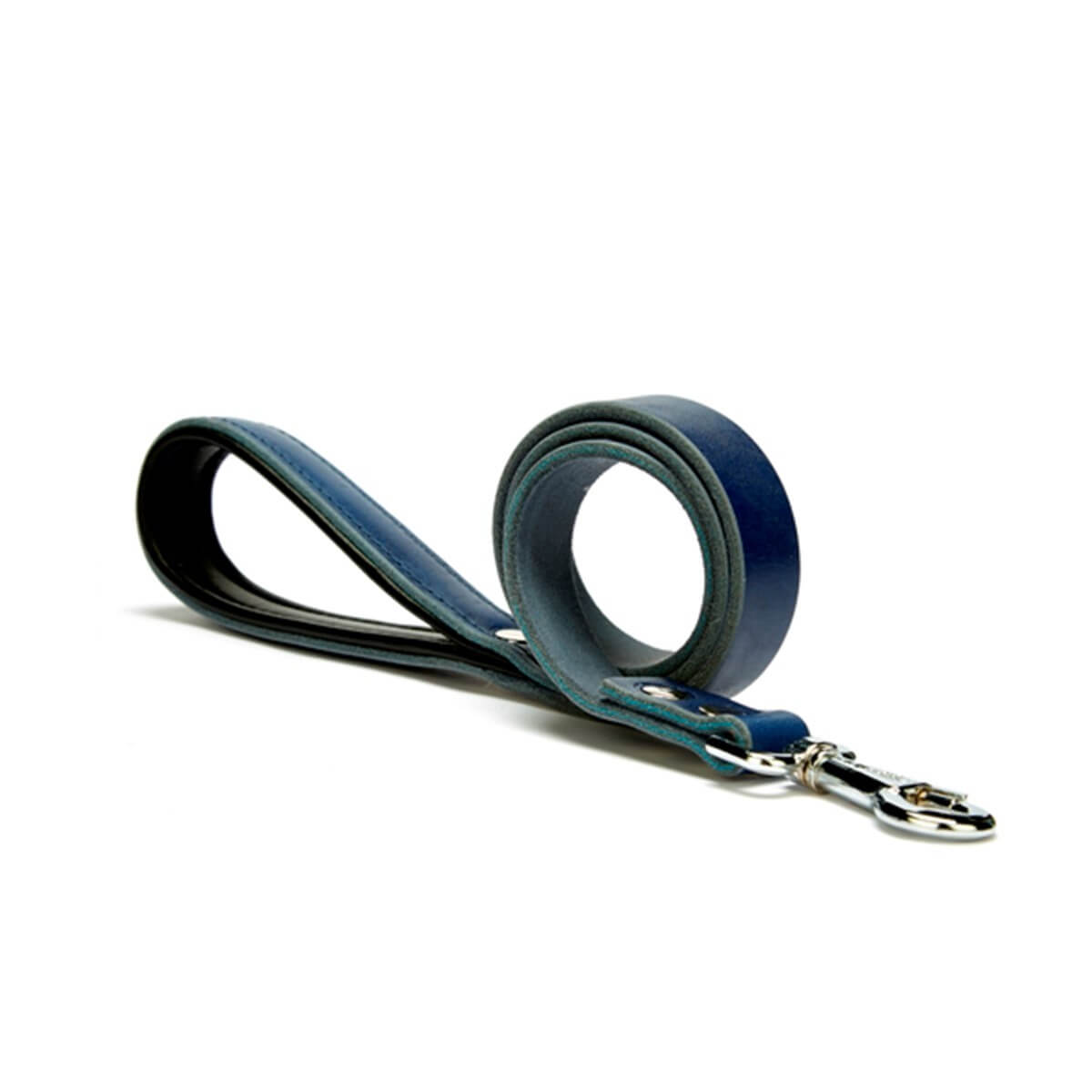Doggie Deri Sevk Tasması 120 Cm Mavi