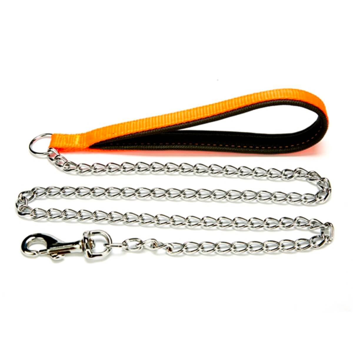 Doggie Dokuma Minik Irk Zincir Gezdirme 110 Cm Turuncu