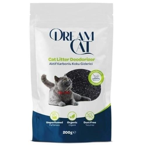 Dream Cat Aktif Karbonlu Kedi Kumu Koku Giderici 200 gr, Kedi Kumu Koku Giderici, Dream Cat