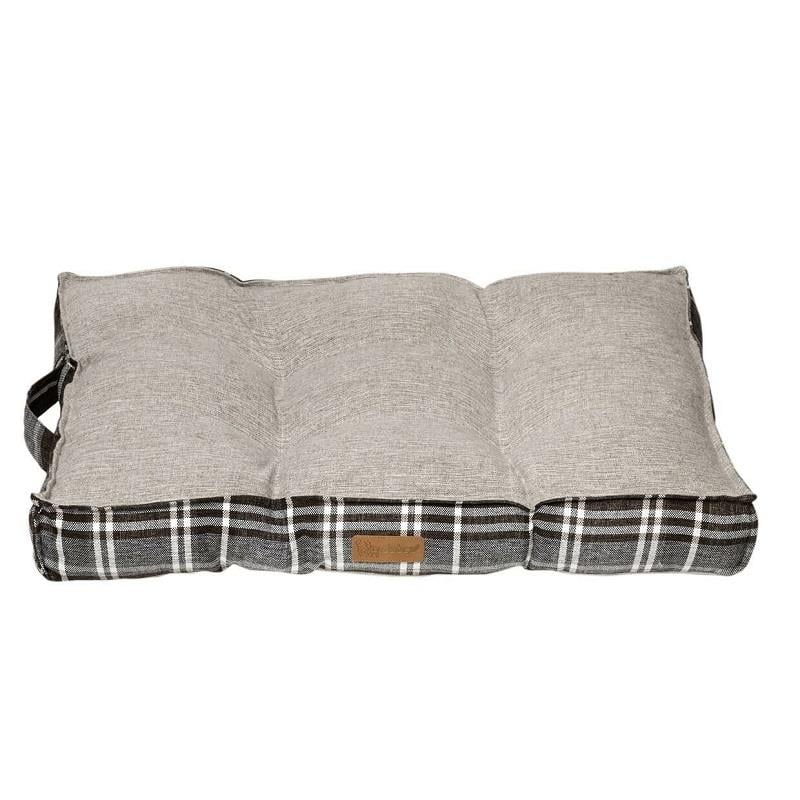 Dubex British Cushion Kedi Köpek Yatağı Bej Small 48x37x10 cm, Köpek Yatakları, Dubex