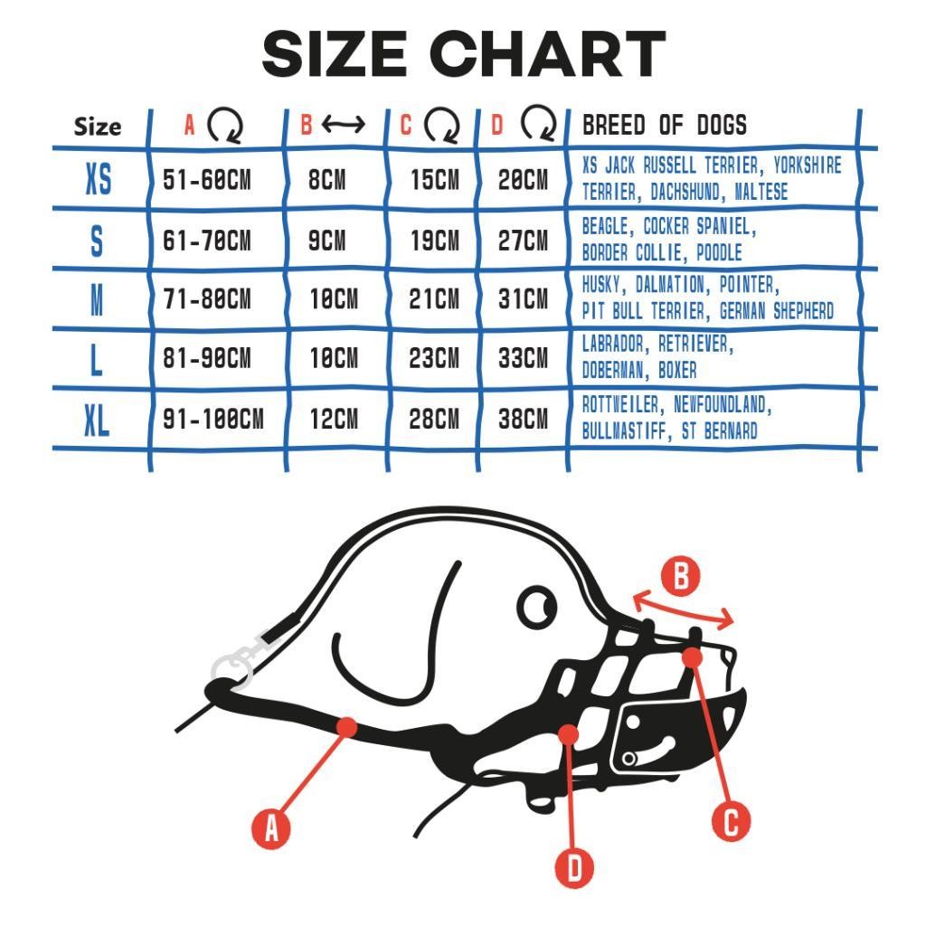 Duvo+ Kauçuk Köpek Ağızlığı Medium, Köpek Ağızlıkları, Duvo+