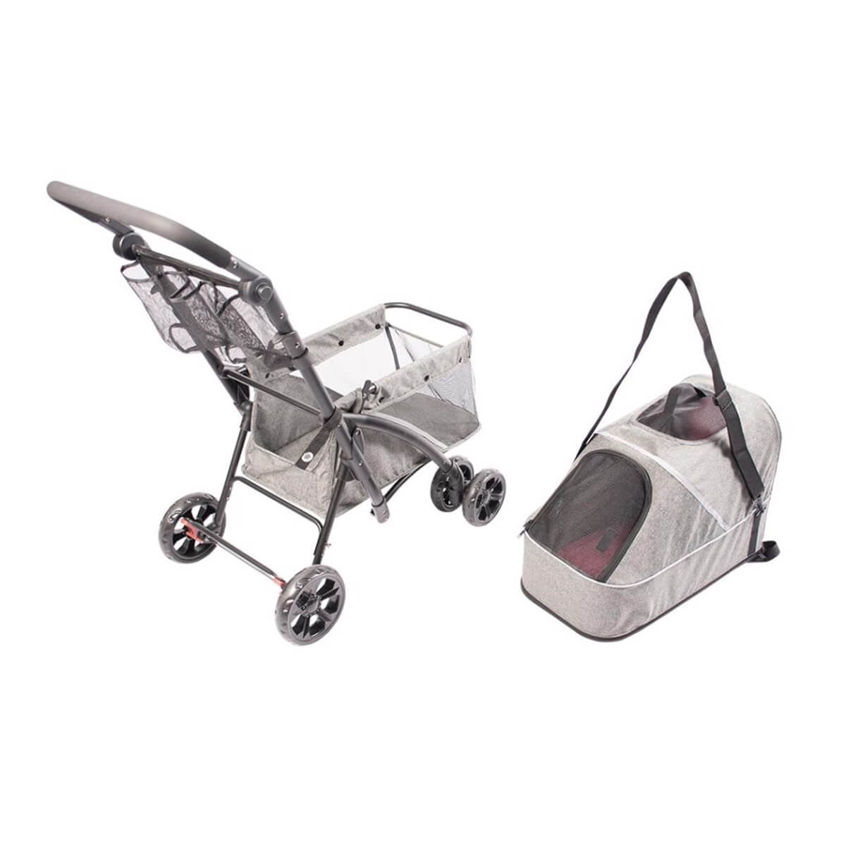 Duvo+ Pet Buggy Deluxe Pet Taşıma Arabası