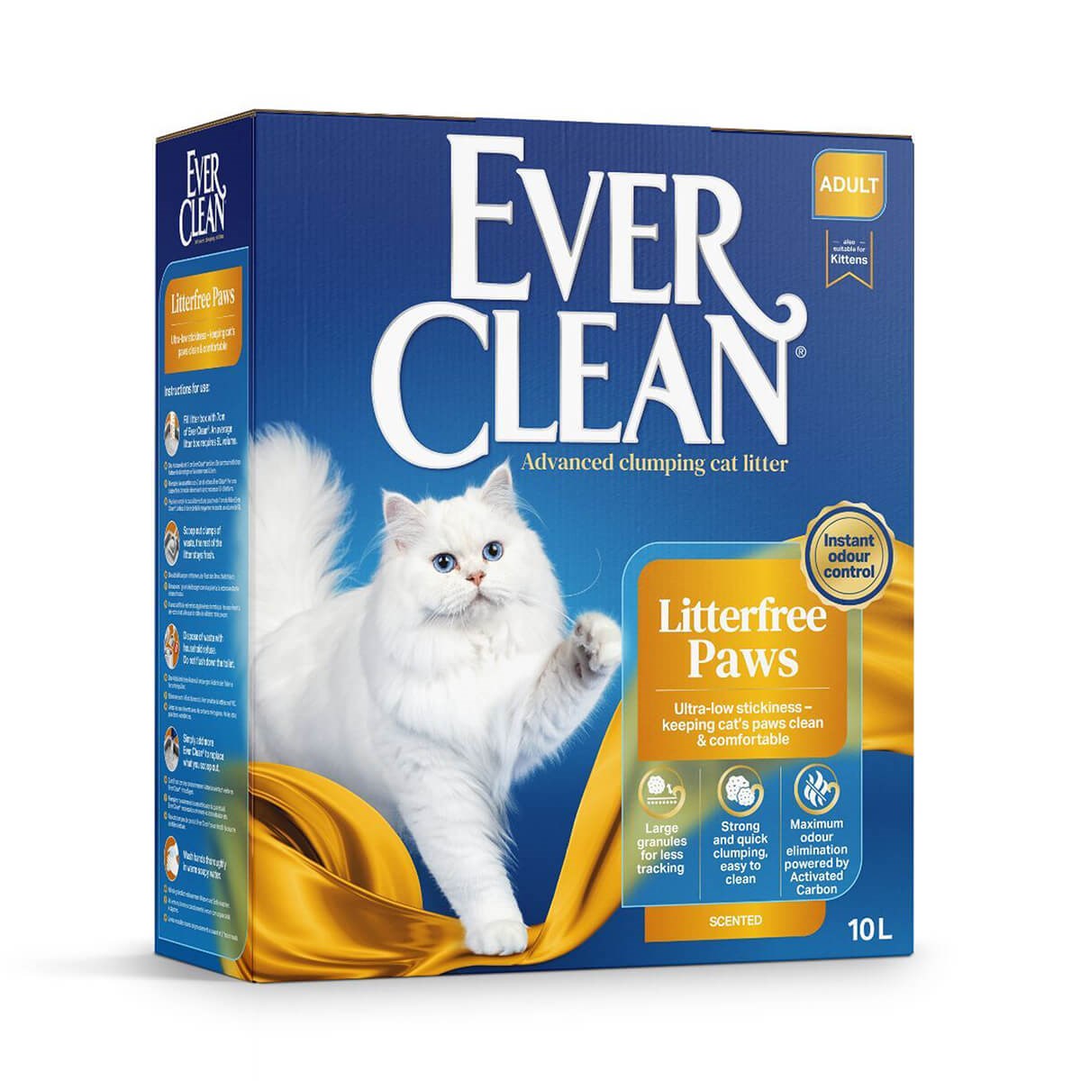 Ever Clean Litterfree Paws Patilere Yapışmayan Kedi Kumu 10 Lt, Everclean Kedi Kumu, Ever Clean