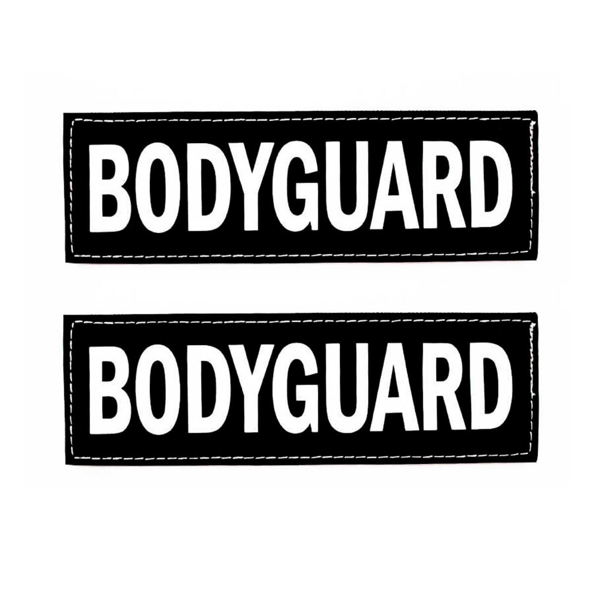 EzyDog Patch Göğüs Tasması Yan Etiketleri BODYGUARD