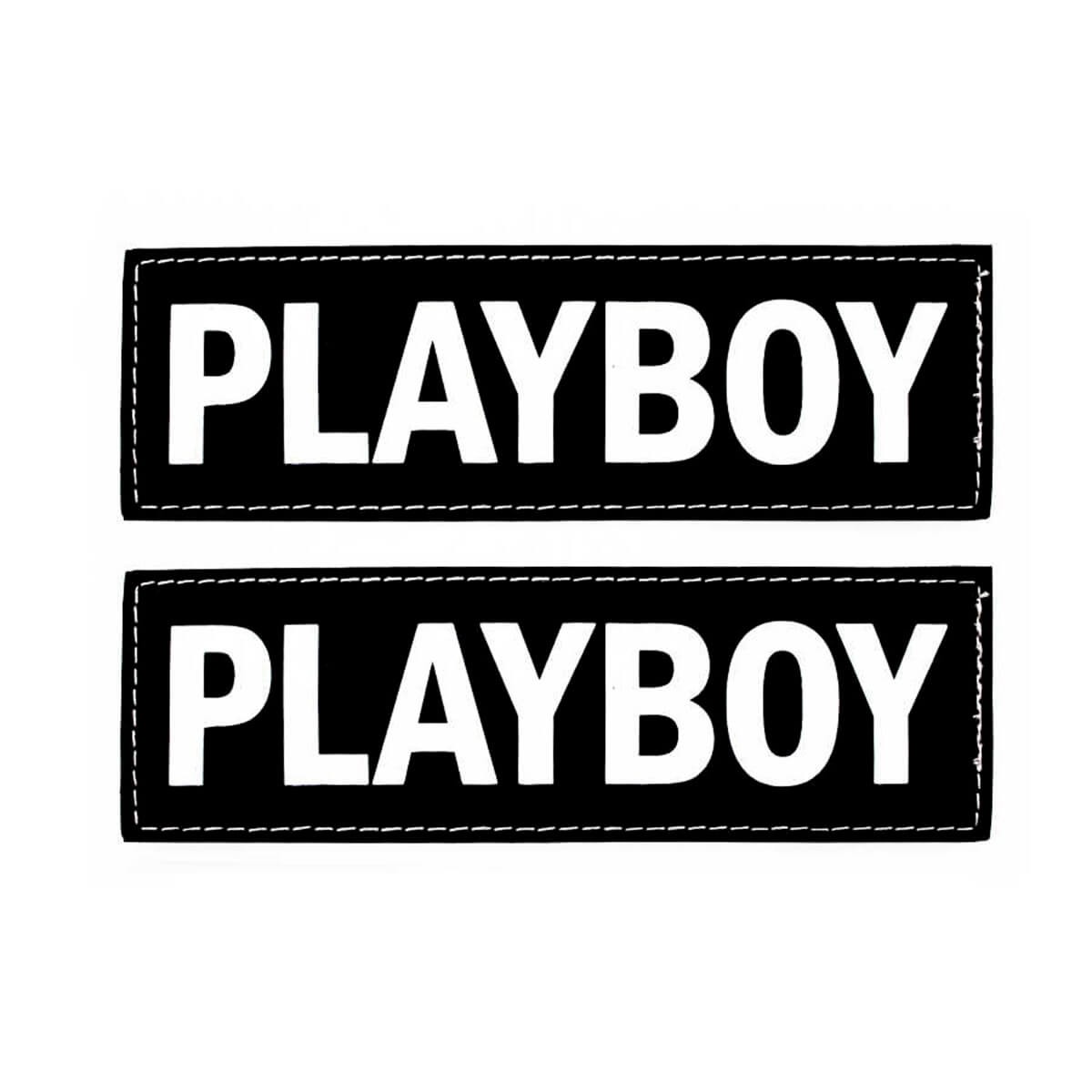 EzyDog Patch Göğüs Tasması Yan Etiketleri PLAYBOY