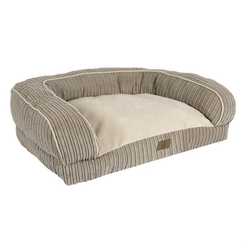 Fitilli Kedi ve Küçük Köpek Yatağı S-M 60x55x20 Bej, Köpek Yatakları, Peggy