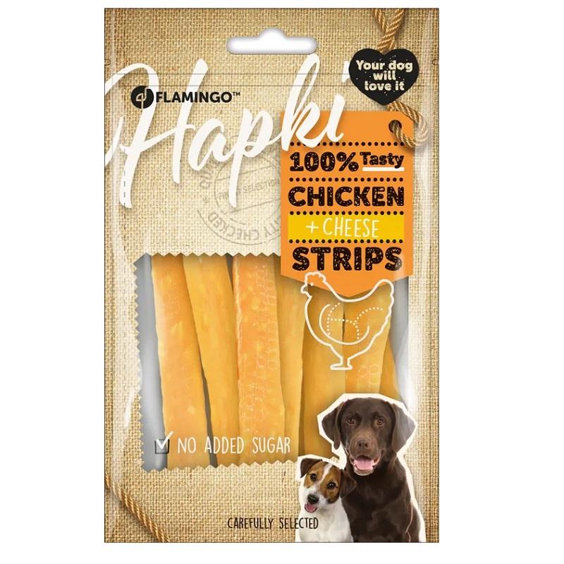 Flamingo Chicken Peynirli Köpek Ödülü Çubuk 85 gr, Köpek Atıştırmalıkları, Flamingo