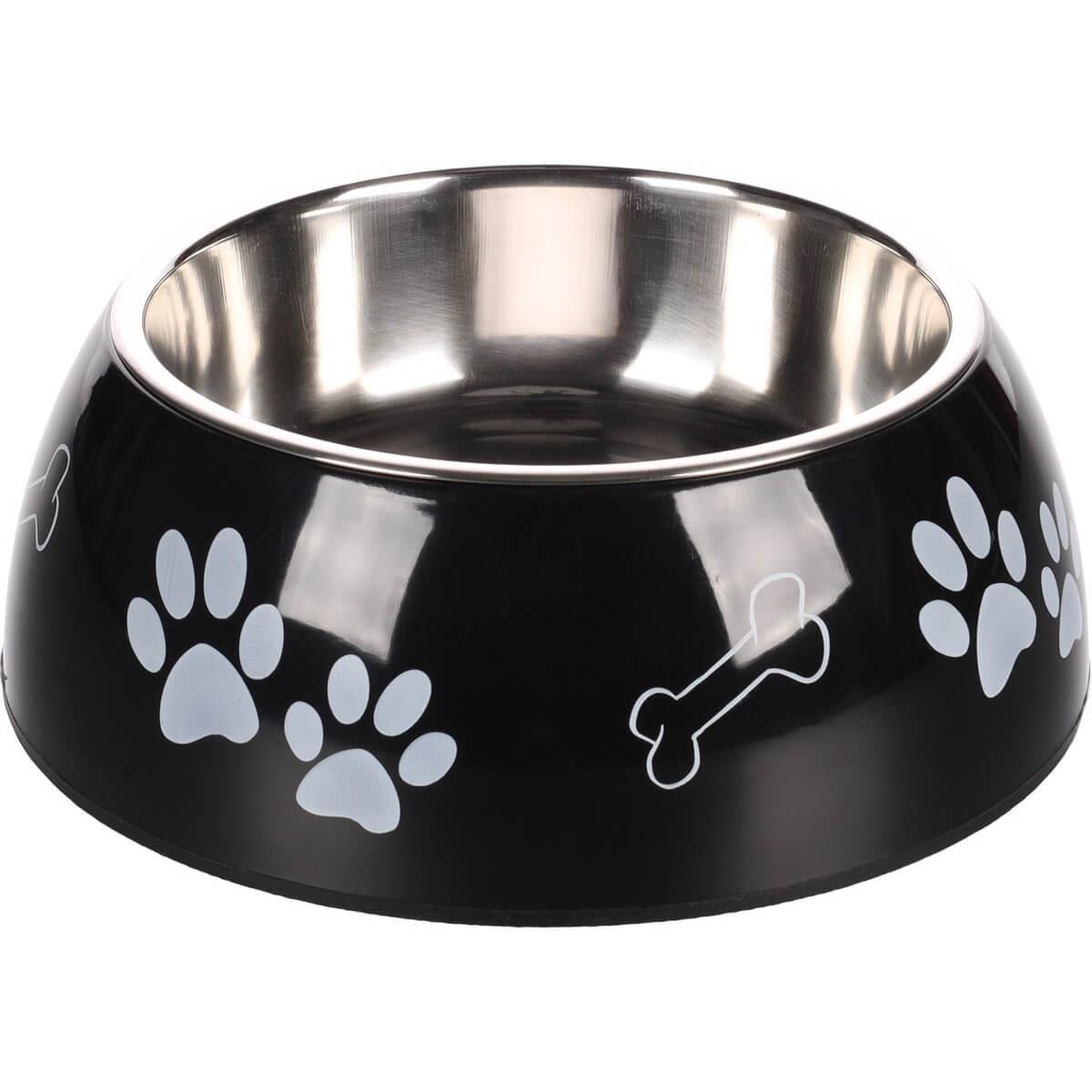 Flamingo Divar Patili Kemikli Metal Mama Kabı Small, Çelik Mama ve Su Kapları, Flamingo