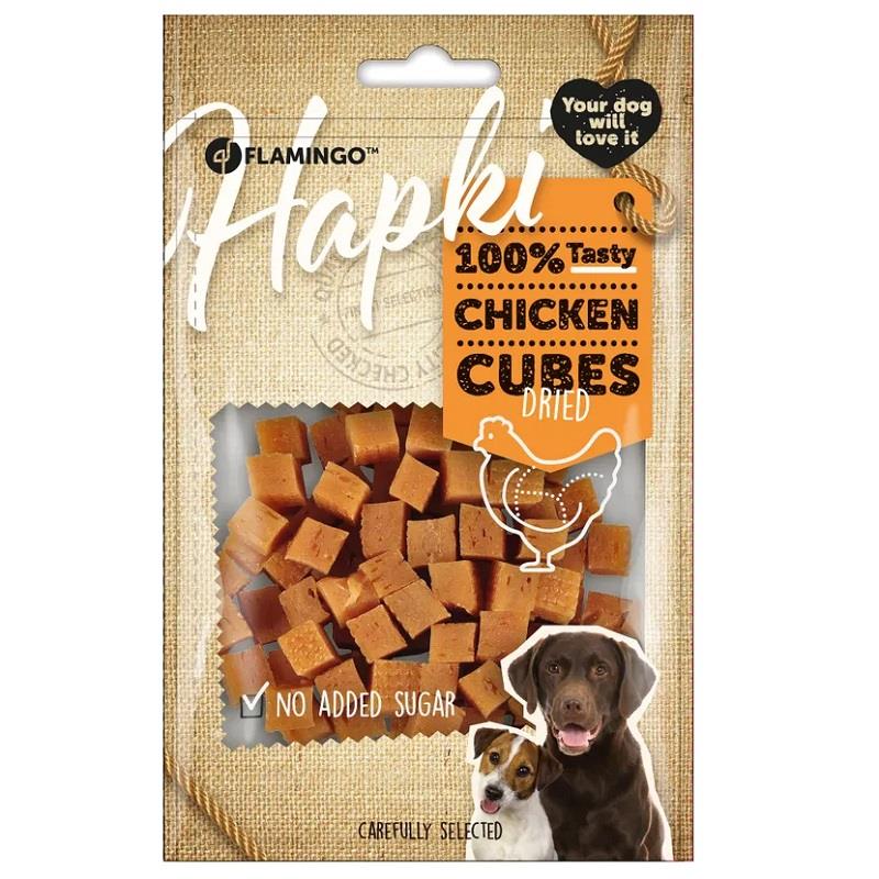 Flamingo Hapki Chicken Cubes Tavuklu Köpek Ödül Maması, Köpek Atıştırmalıkları, Flamingo