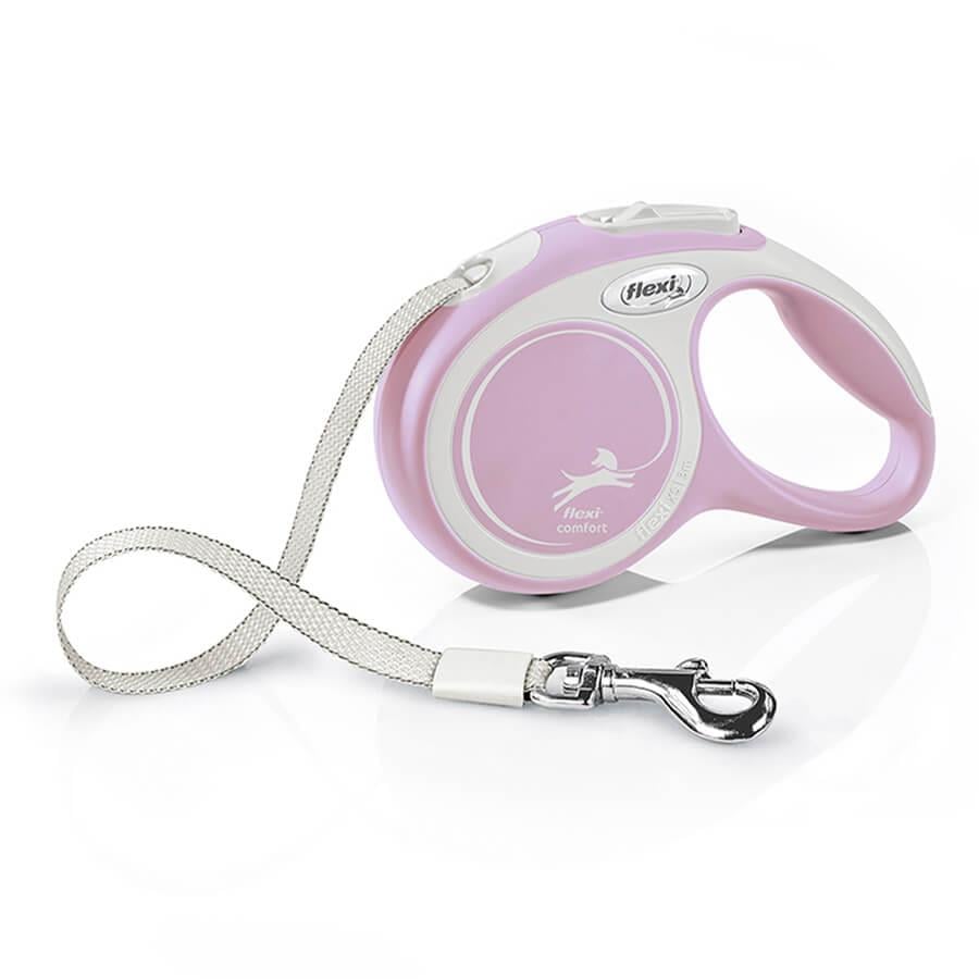 Flexi New Comfort XSmall Otomatik Tasma Rosa, KATEGORİSİZ, Flexi