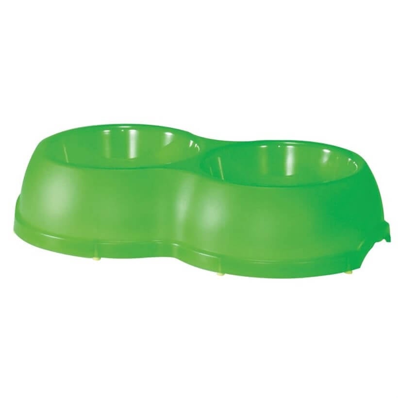 Fop Ciotola 7 Plastik İkili  Mama Kabı 0,5 Lt