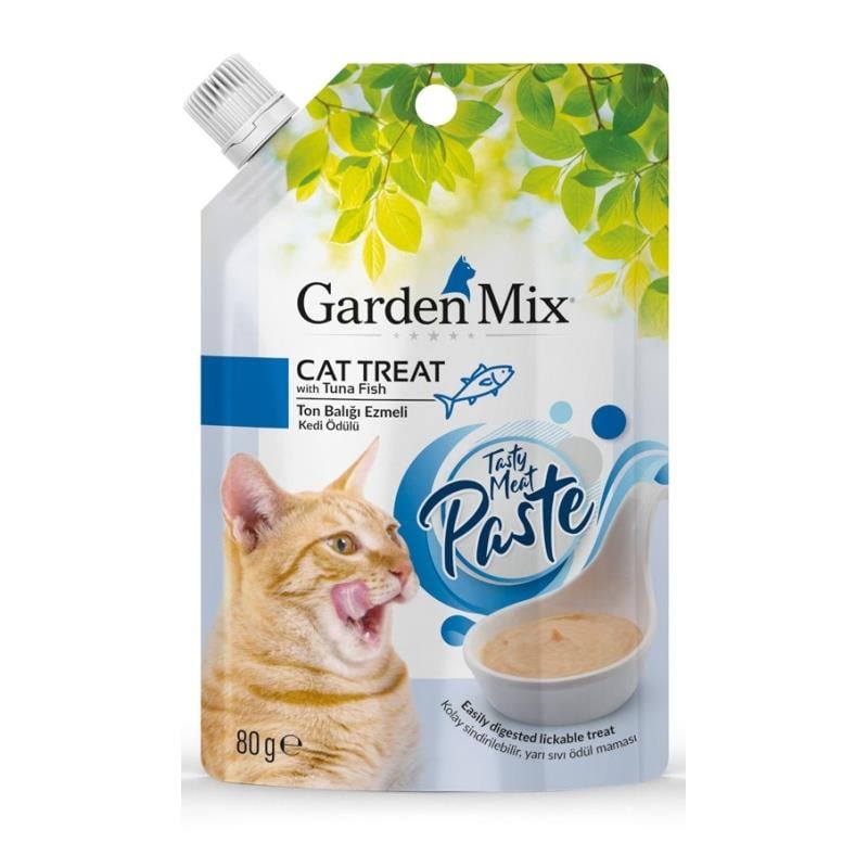 Gardenmix Ton Balık Ezmeli Kedi Ödülü 80gr, Kedi Ödül Maması, GardenMix