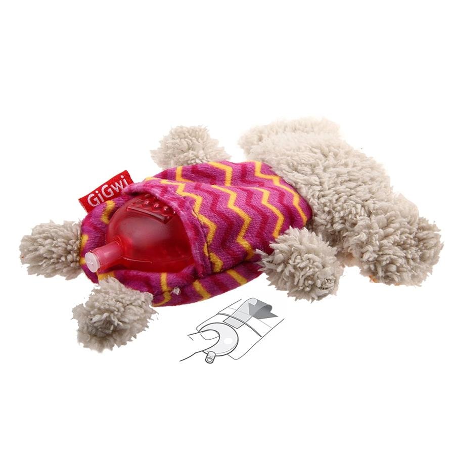 Gigwi Plush Friendz Sesli Peluş Fil Köpek Oyuncağı, Kumaş ve Peluş Oyuncaklar, GİGwi