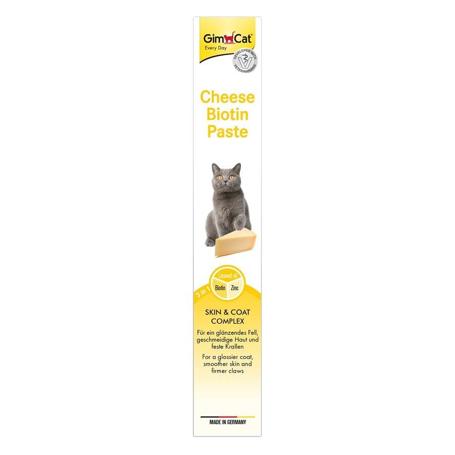 Gimcat Cheese Biotin Kedi Macunu 100gr, Kedi Ödül Maması, GimCat