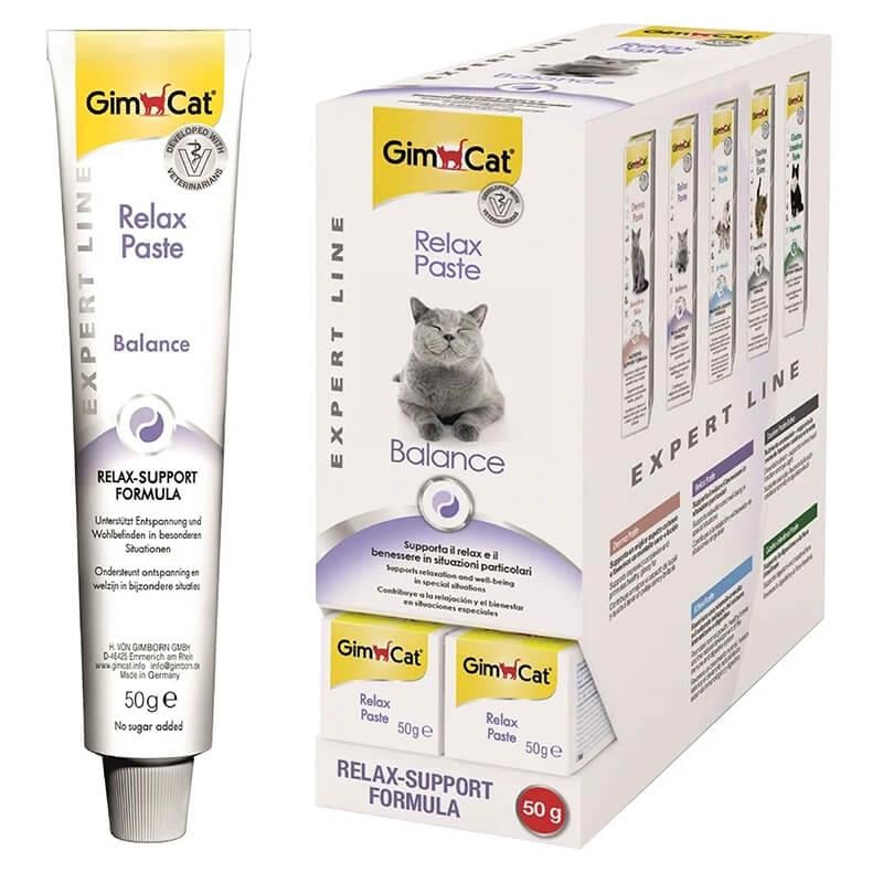 GimCat Expert Line Relax Kedi Pastası 50 gr, Vitamin ve Ek Besinler, GimCat