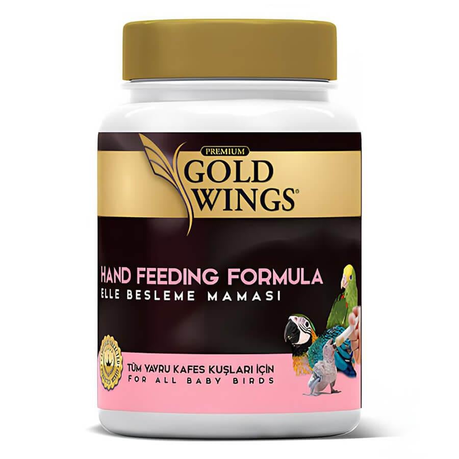 Gold Wings Premium Elle Besleme Şırınga Maması 300gr, Yavru Kuş Yemi, Gold Wings