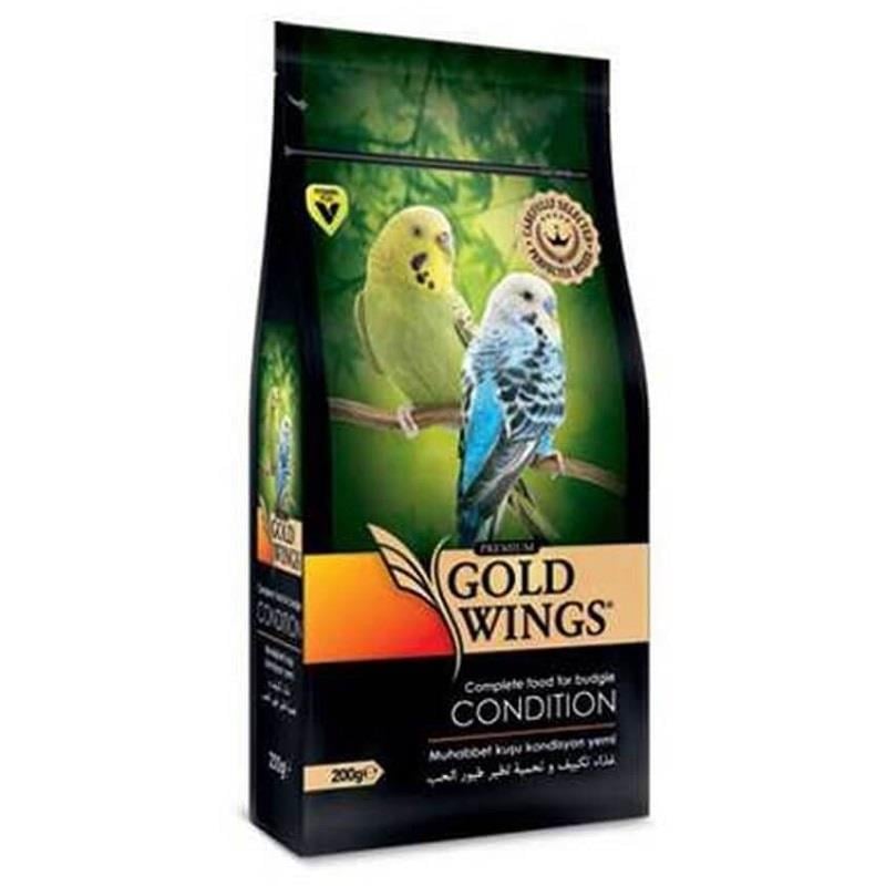 Gold Wings Premium Muhabbet Kuşu Kondisyon Yemi 200 Gr, Muhabbet Kuşu Yemi, Gold Wings