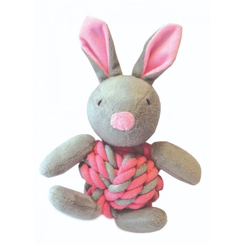 Happy Pet Litte Bunny Pink Köpek Oyuncağı, Kumaş ve Peluş Oyuncaklar, HappyPet