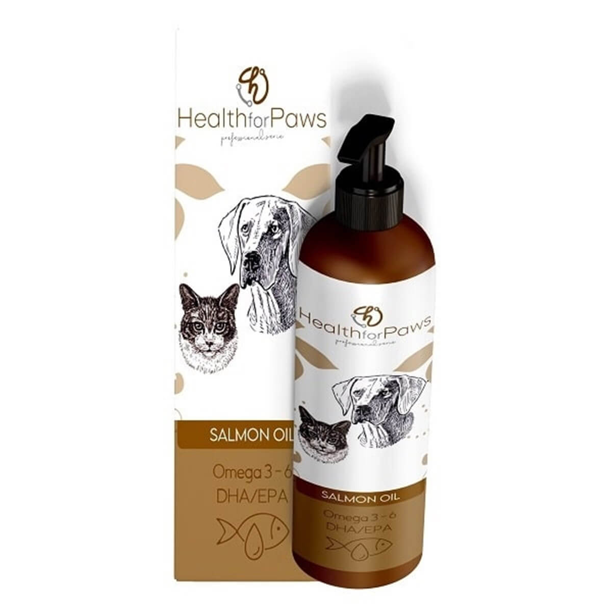 Health for Paws Kedi ve Köpekler İçin Somon Yağı 200ml