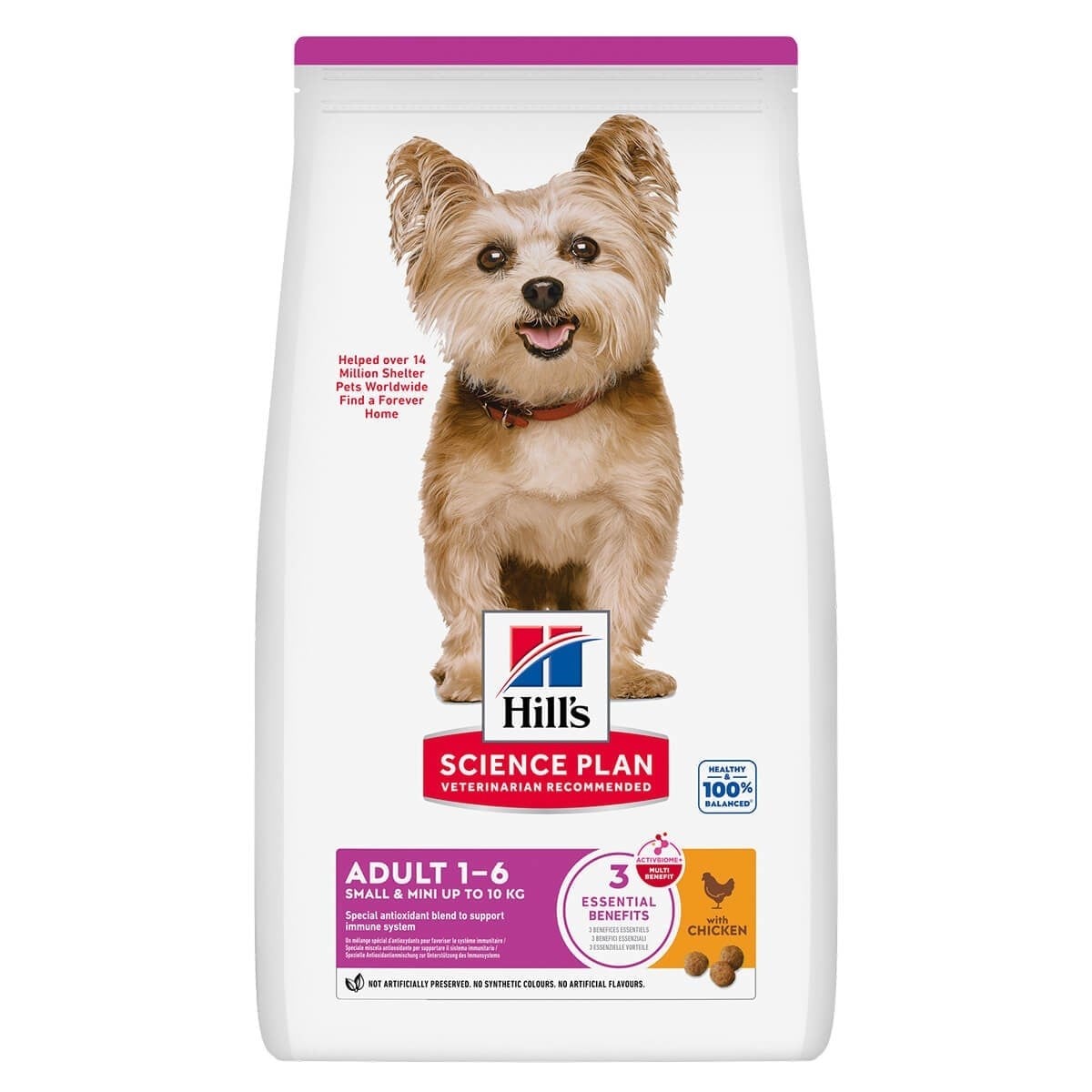 Hills Adult Small&Mini Tavuklu Küçük Irk Köpek Maması 3 Kg, Yetişkin Köpek Maması, Hills
