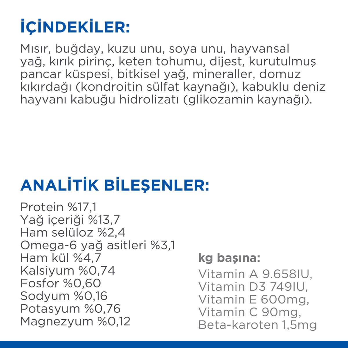 Hills Mature +7 Kuzu Etli Yaşlı Köpek Maması 2.5 Kg, Yaşlı Köpek Maması, Hills
