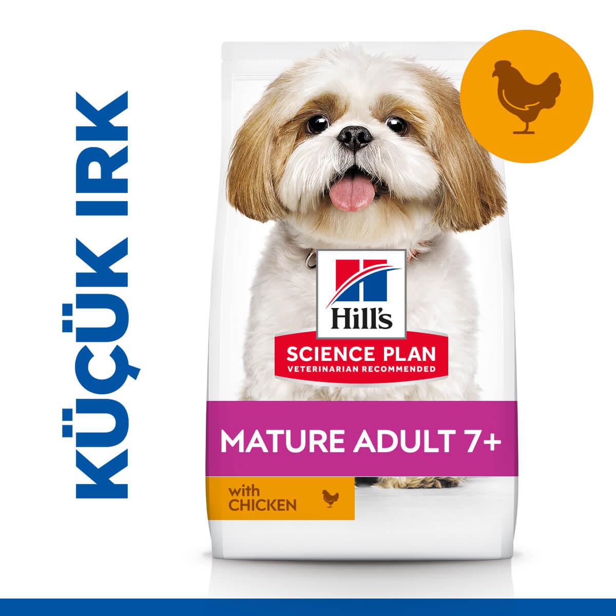 Hills Mature Small & Miniature Tavuklu Yaşlı Köpek Maması 1.5 Kg, Yaşlı Köpek Maması, Hills